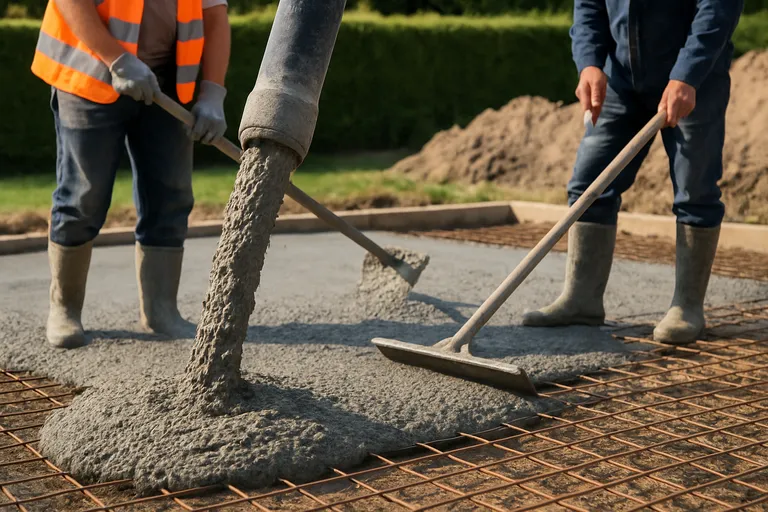 Beton storten: van voorbereiding tot afwerking
