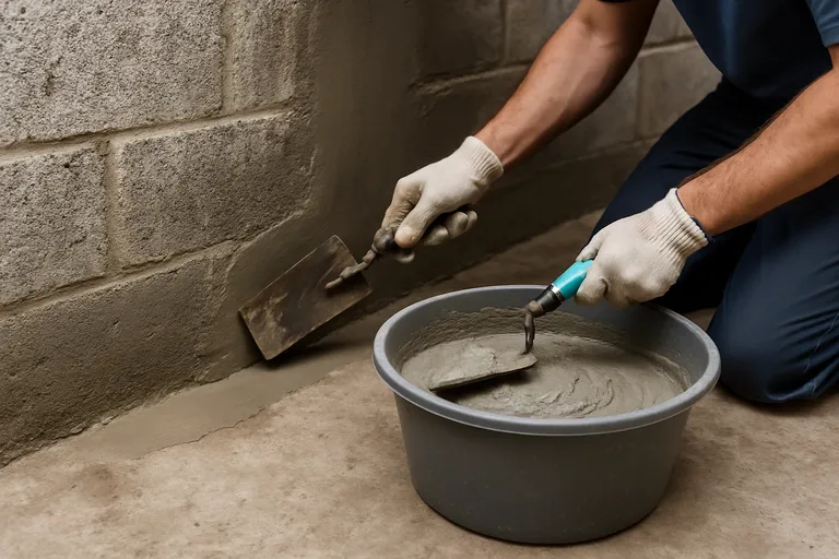 Materialen die worden gebruikt voor effectieve kelderdichting